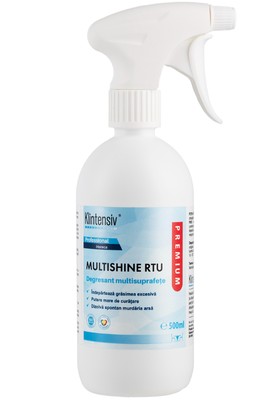 MULTISHINE RTU – degresant PROFESIONAL multisuprafete  500 ml